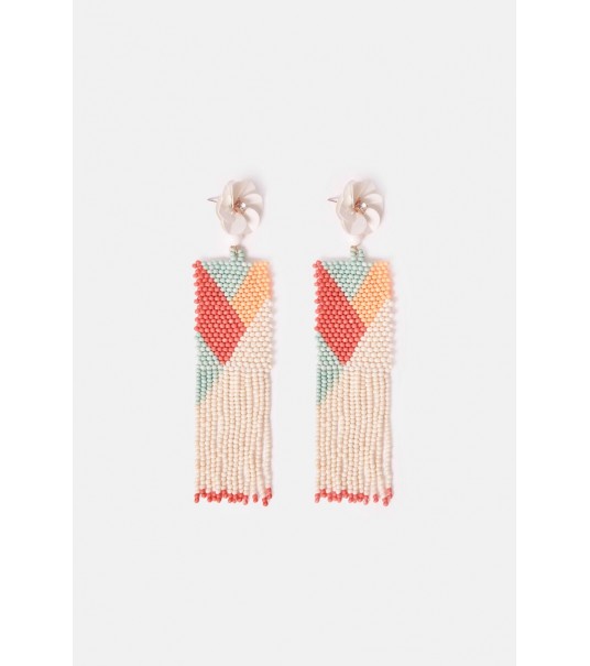 Pendientes Flor 3D