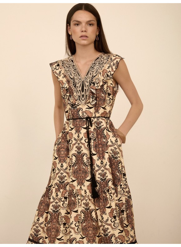 Vestido Paisley