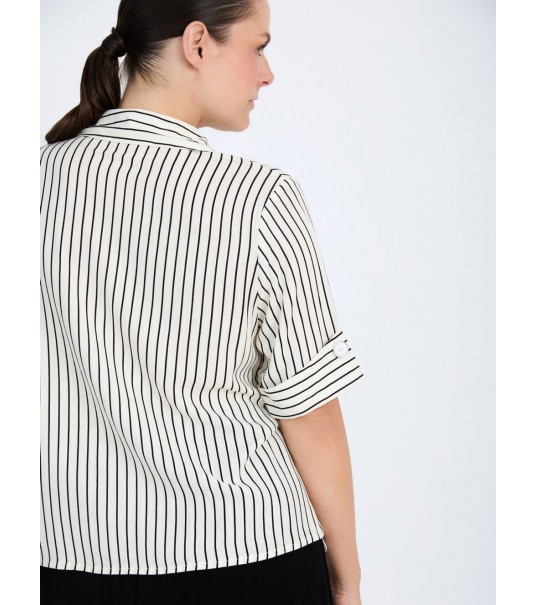 Camisa Rayas Black 2