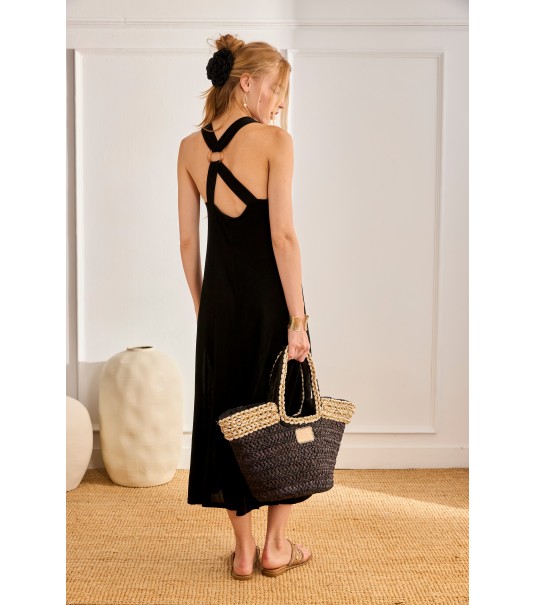 Capazo Rafia lurex