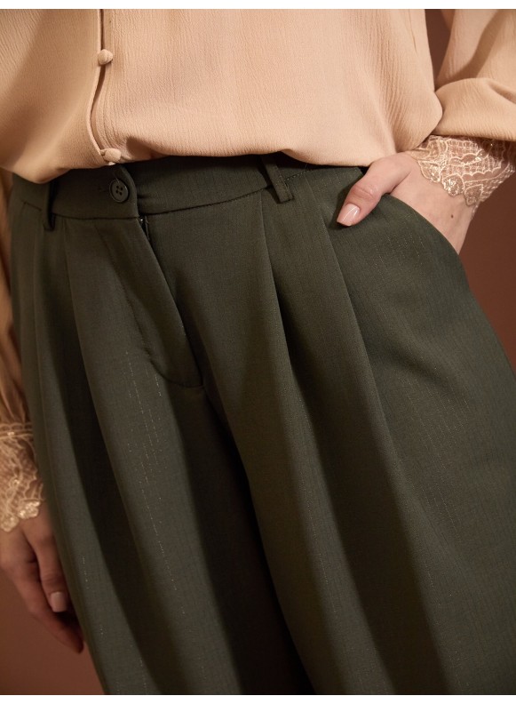 Pantalón Palazzo Lurex
