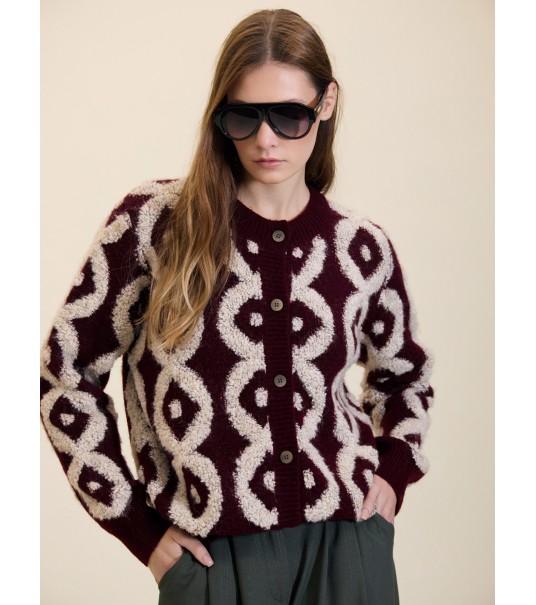 Cardigan Bucle