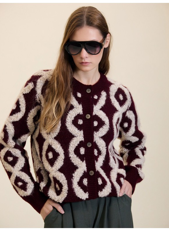 Cardigan Bucle