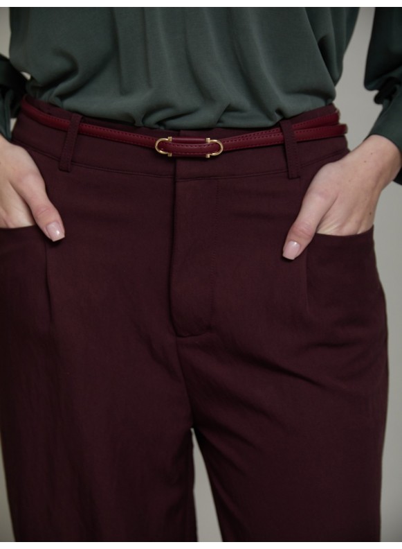Pantalón Burdeos