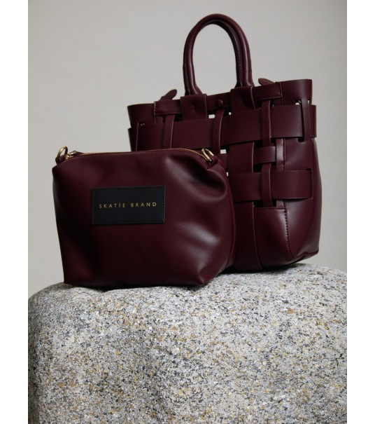 Bolso Burdeos 2