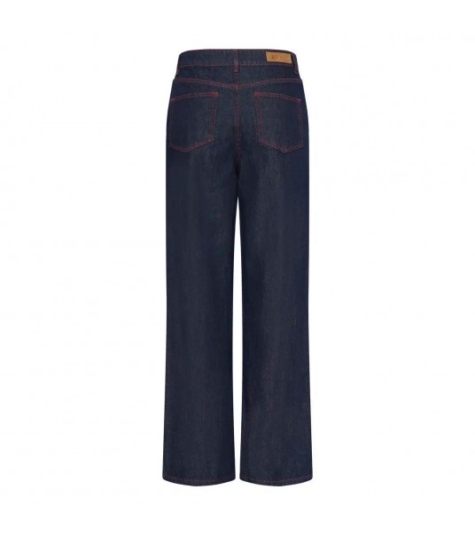 Pantalón Pespunte Burdeos 2