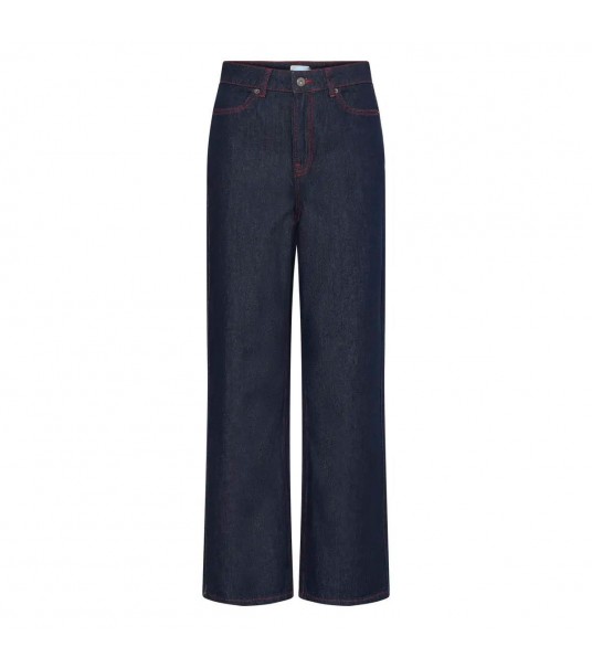 Pantalón Pespunte Burdeos