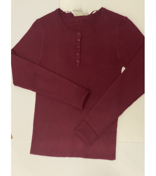 Jersey Fino Burdeos 2