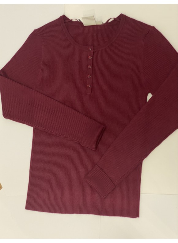 Jersey Fino Burdeos