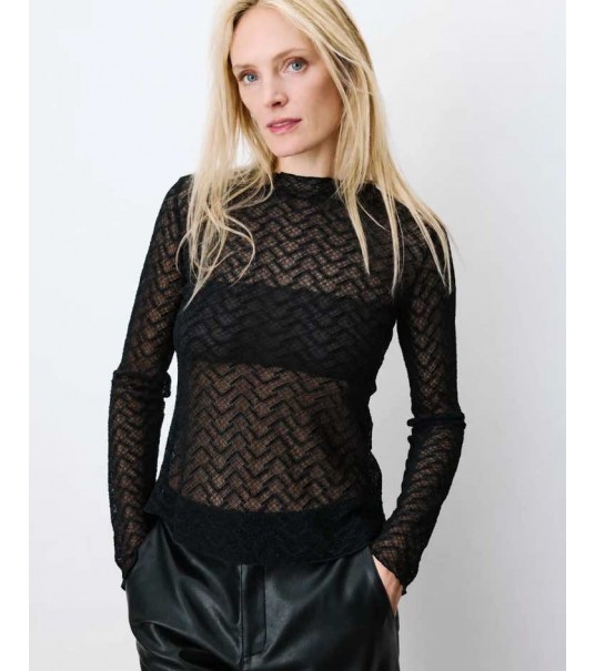 Top encaje